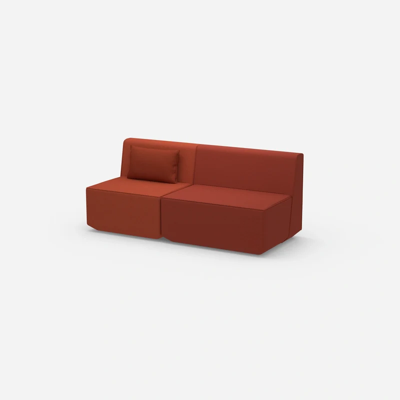 Modulares Sofa ohne Armlehne