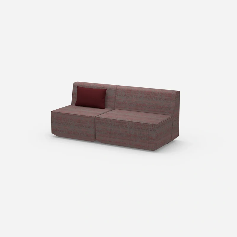Modulares Sofa ohne Armlehne