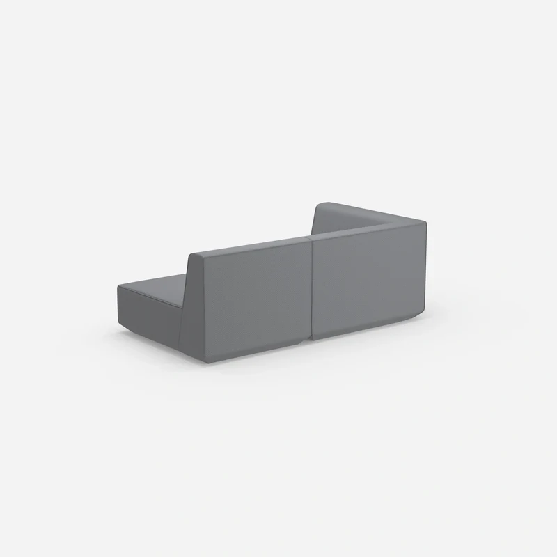 Graues Modulsofa 180 cm breit