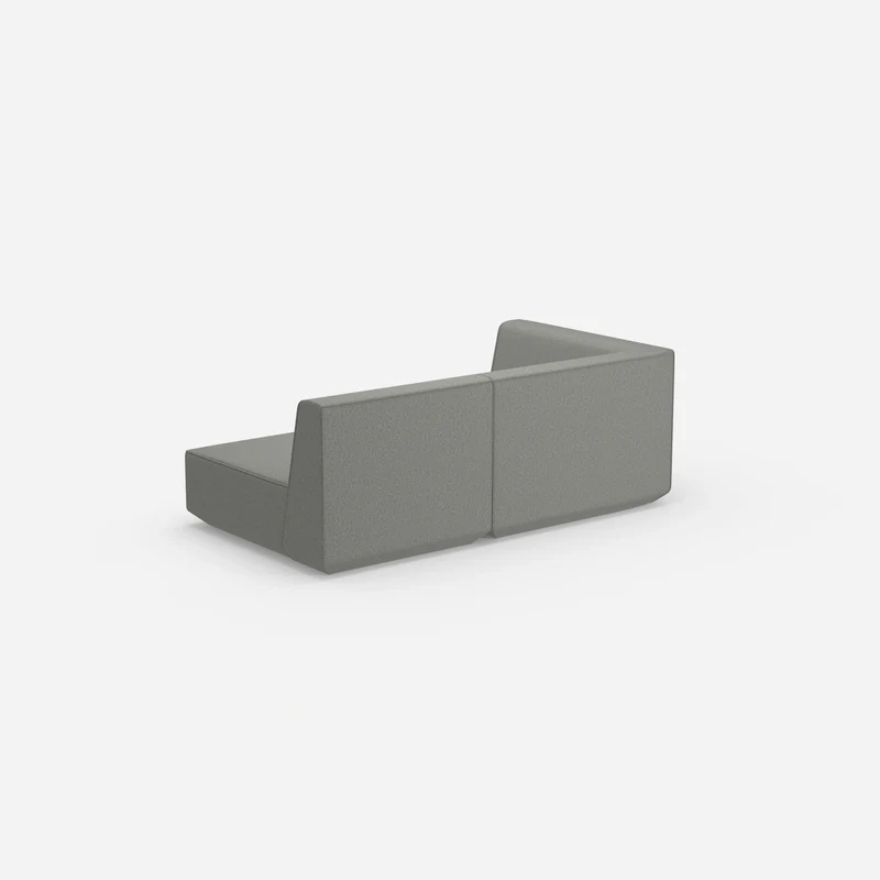 Graues Modulsofa 180 cm breit