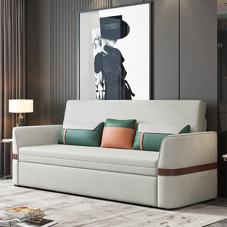 Multifunktions-Schlafsofa mit elektrisch anhebbarem Couchtisch