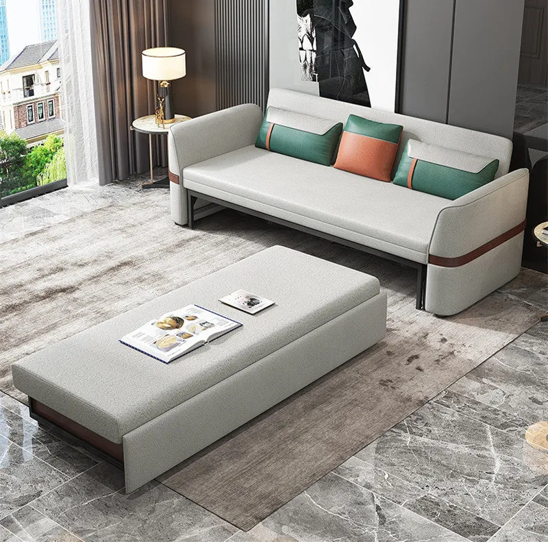 Multifunktions-Schlafsofa mit elektrisch anhebbarem Couchtisch