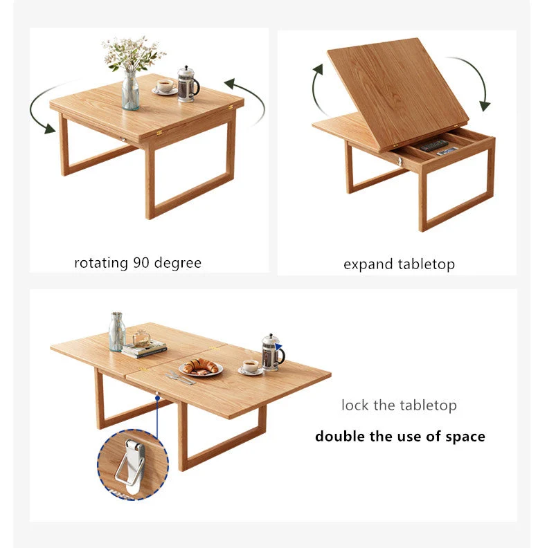 Verformbarer Kombinations-Couchtisch