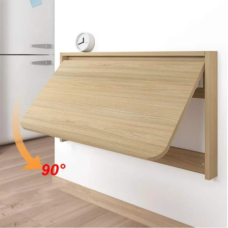 Platzsparender Wandklapptisch