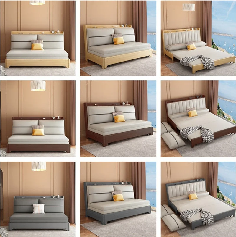Schlafsofa mit Stauraum darunter