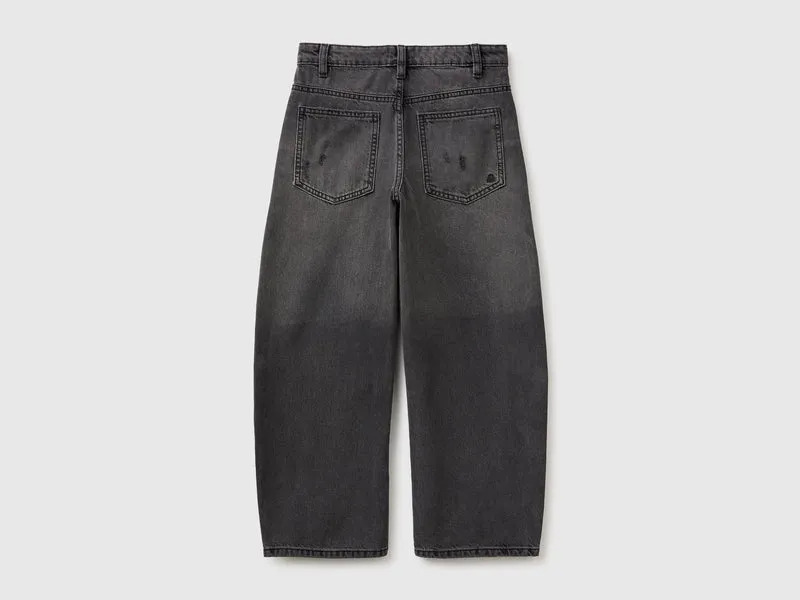 Behandelte Ballon-Jeans
