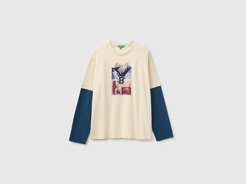 Oversize-T-Shirt aus Bio-Baumwolle