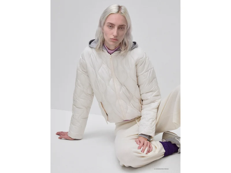 Wattierte Steppjacke