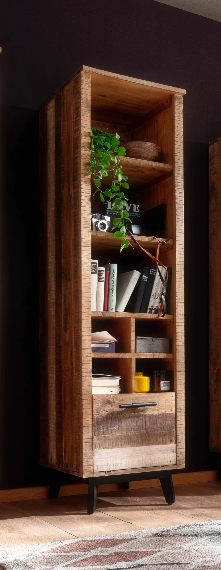 Regalschrank Pinie massiv - Pier22