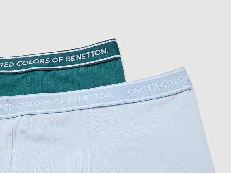 Set aus zwei Boxershorts mit Logo-Gummizug
