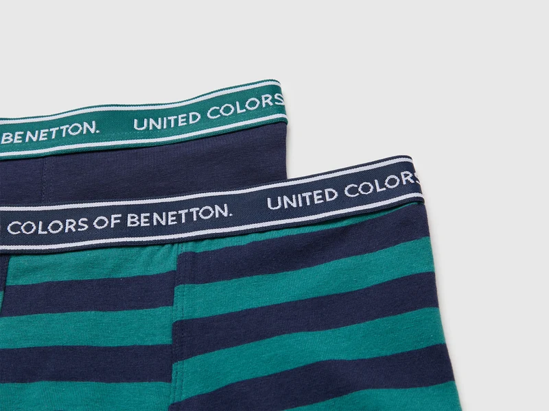 Set aus zwei Boxershorts mit Logo-Gummizug