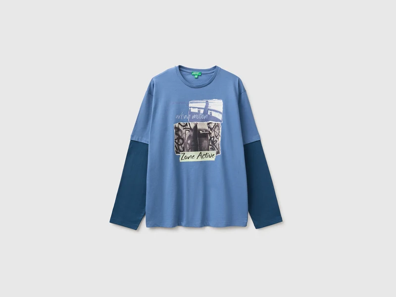 Oversize-T-Shirt aus Bio-Baumwolle