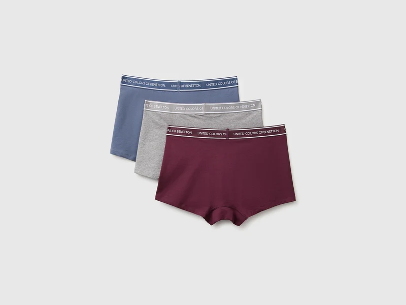 Dreier-Set Boxershorts mit Logo-Gummizug
