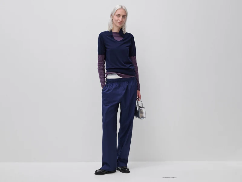Kurzärmeliger Pullover aus Seidenmischung