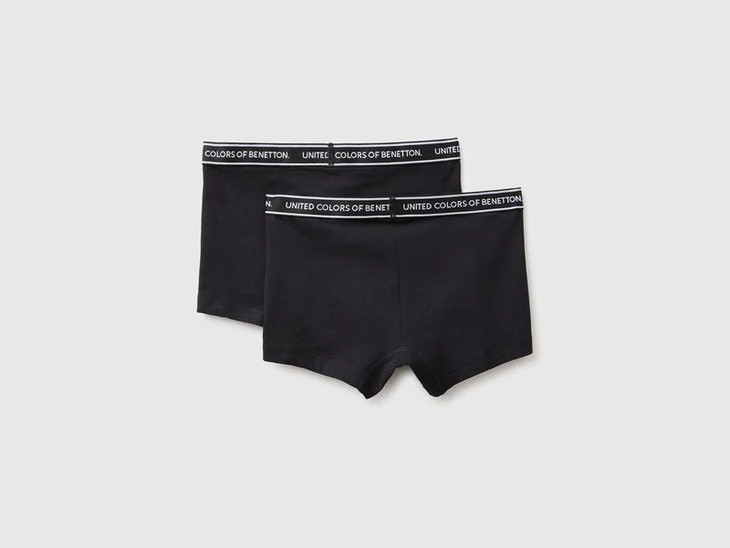 Set aus zwei Boxershorts mit Logo-Gummizug