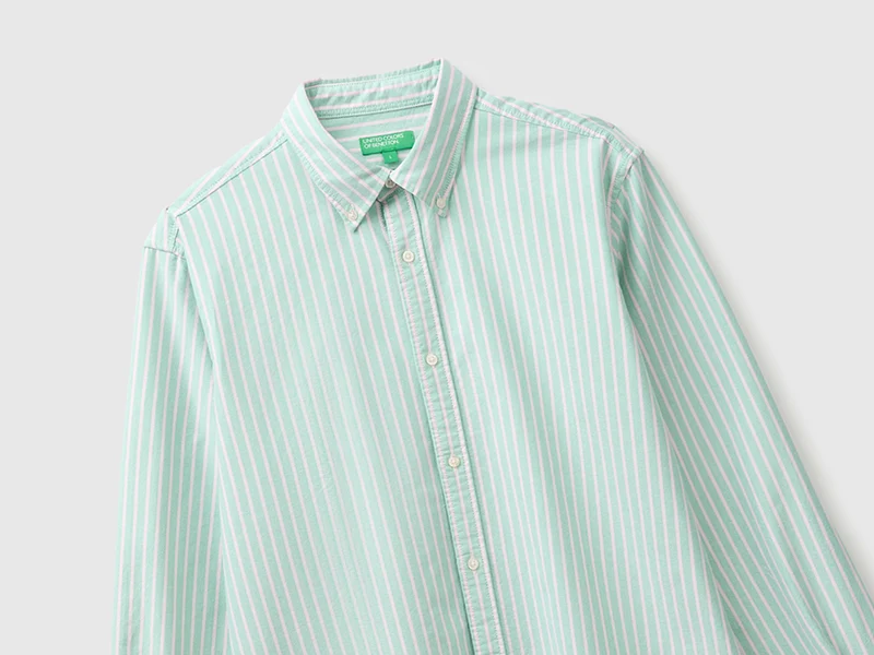 Gestreiftes Button-Down-Hemd