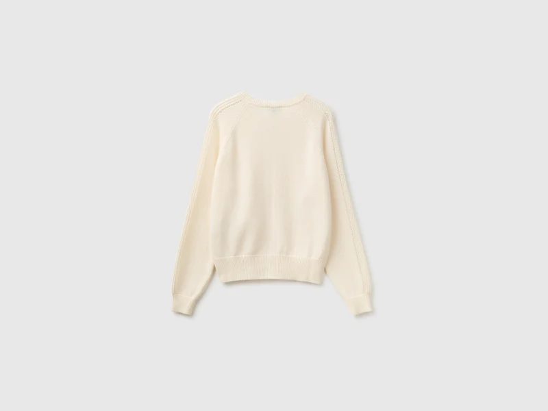 Strickjacke aus Wollmischung