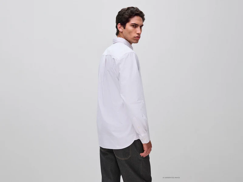 Gestreiftes Button-Down-Hemd