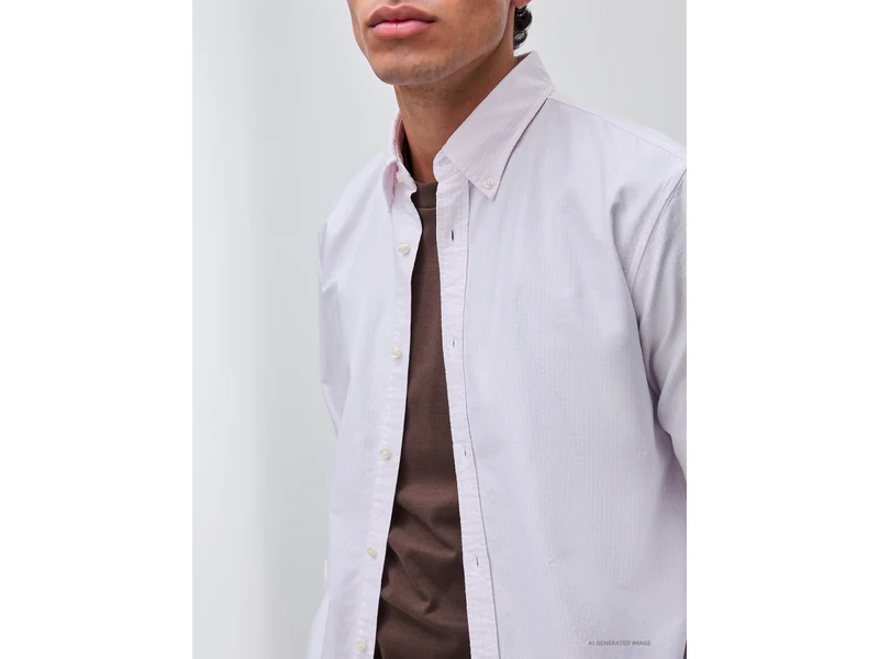Gestreiftes Button-Down-Hemd