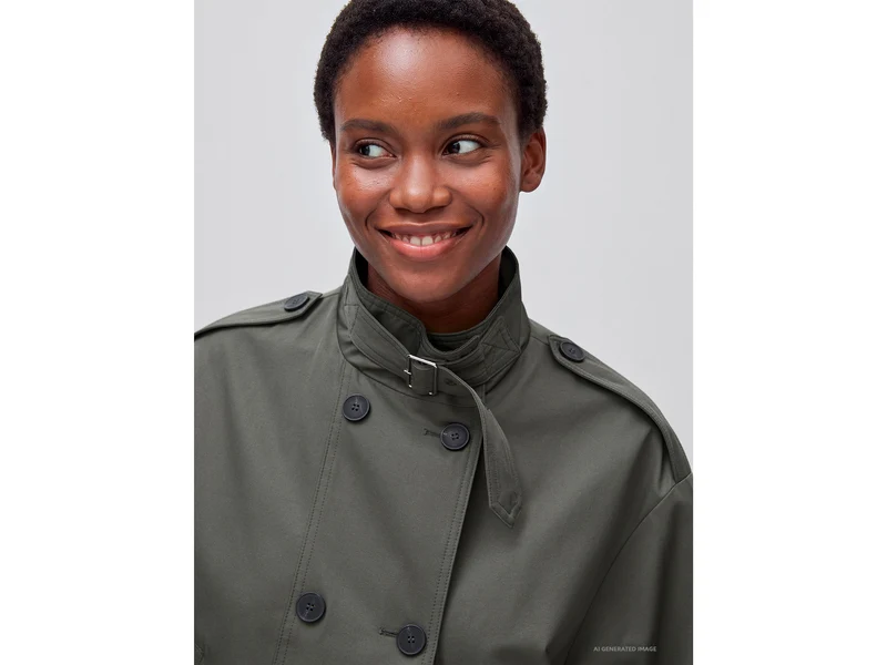 Kurzer zweireihiger Blazer