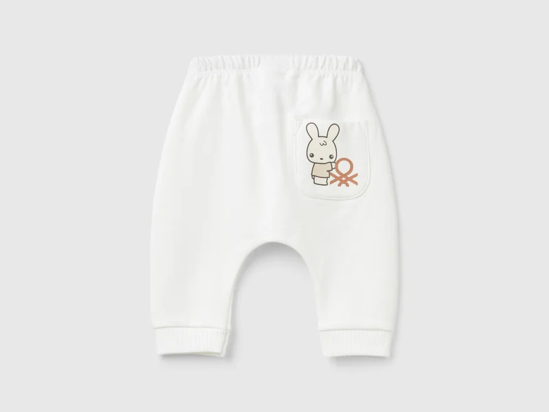 Warme Sweatstoffhose mit Täschchen