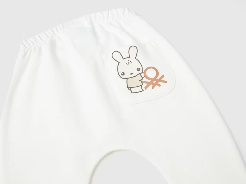 Warme Sweatstoffhose mit Täschchen