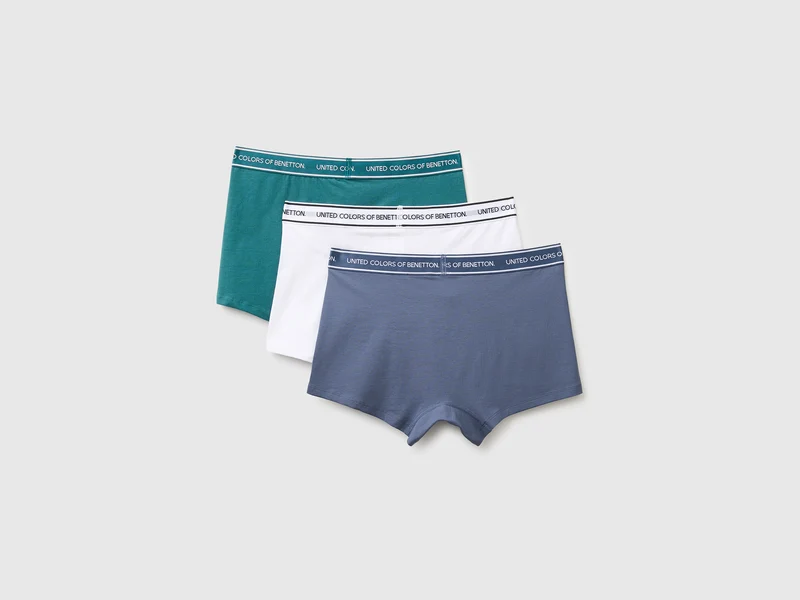 Dreier-Set Boxershorts mit Logo-Gummizug