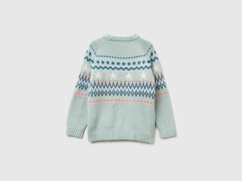 Jacquard-Pullover