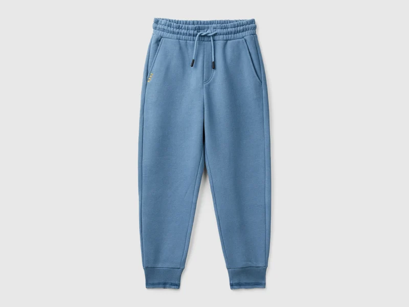 Warme Sweatstoffhose mit Print