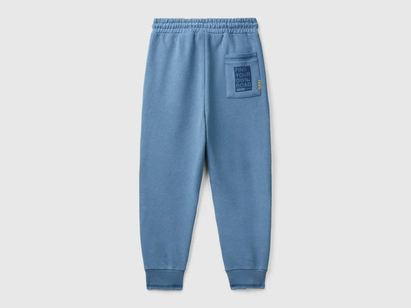 Warme Sweatstoffhose mit Print