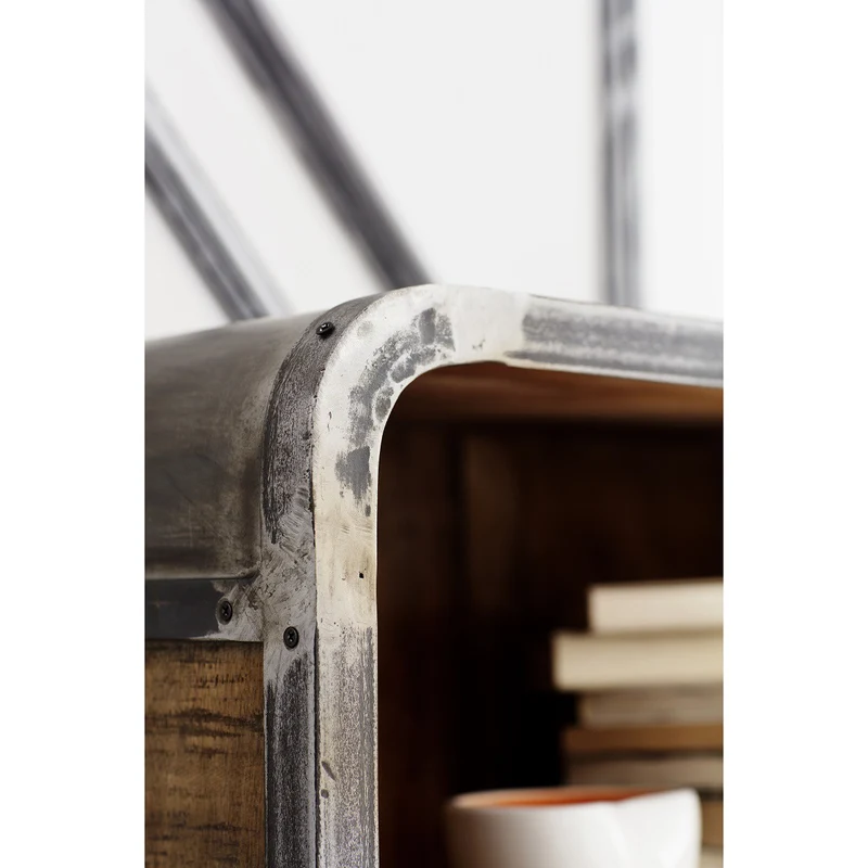 Regal Mango massiv / Metall Loftdesign Antiklook Saigon