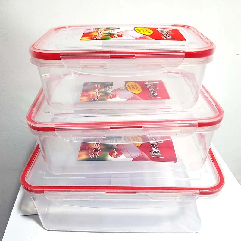 Food Storage Containers 3 PCS Lock Design