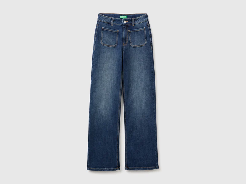 Jeans mit gerader Passform