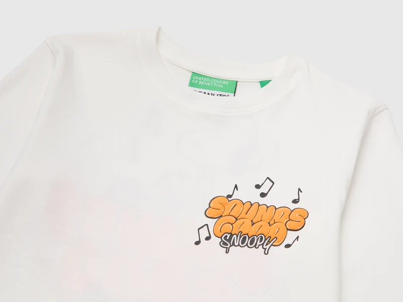 T-Shirt mit 3D-Print ©Peanuts