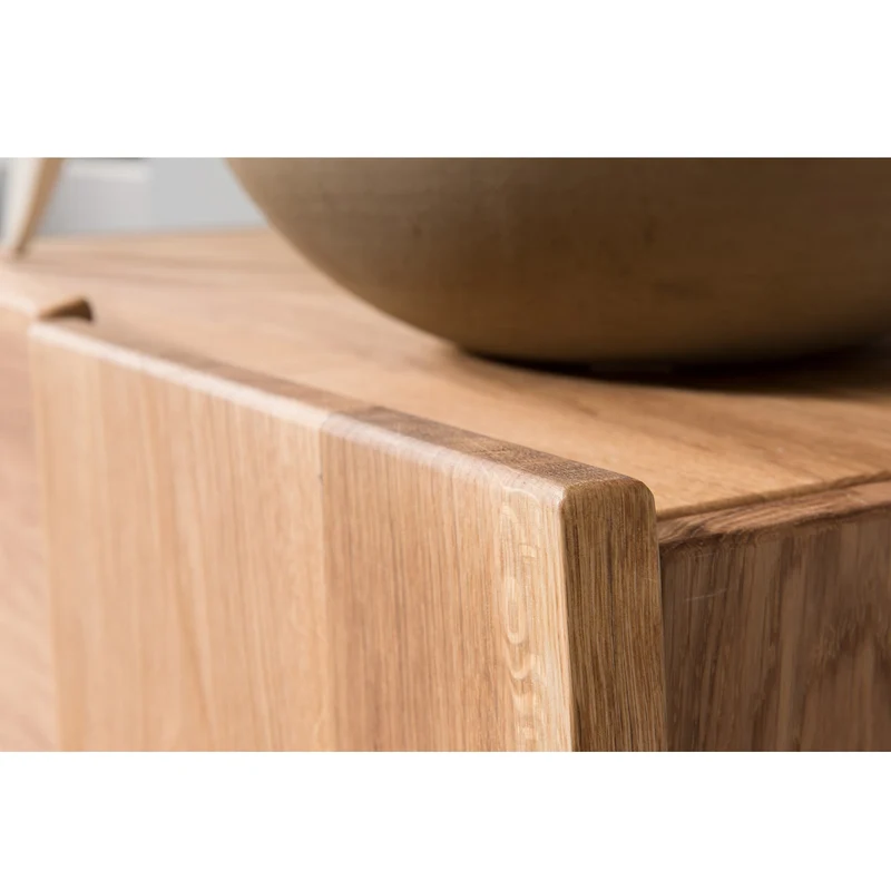 Garderobenset 4 tlg. Wildeiche massiv Woodline 4