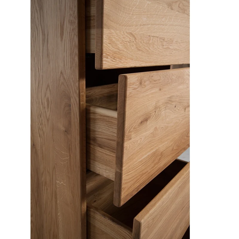 Garderobenset 4 tlg. Wildeiche massiv Woodline 4
