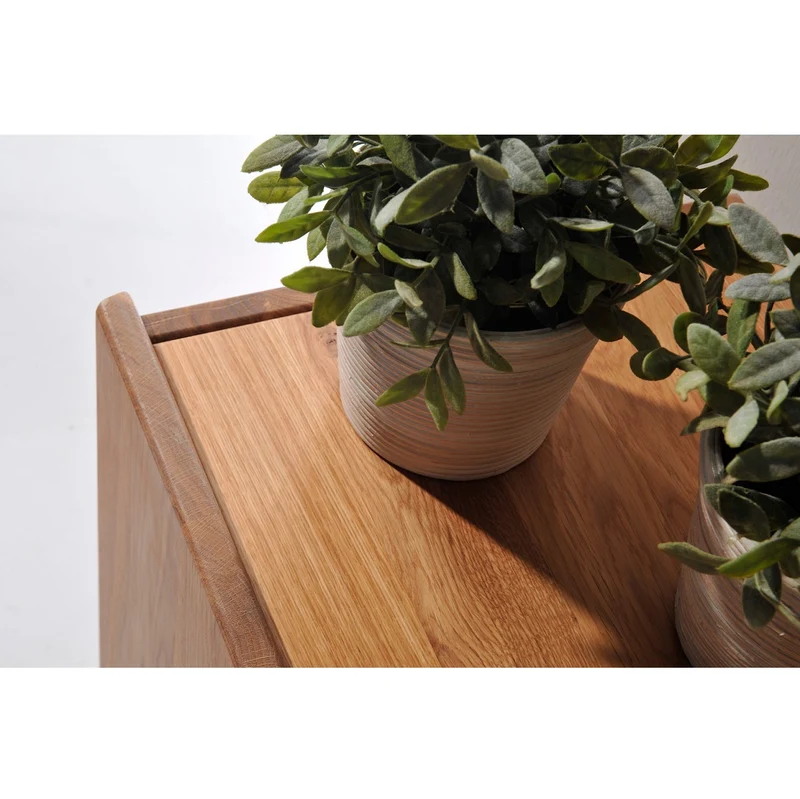 Garderobenset 4 tlg. Wildeiche massiv Woodline 4
