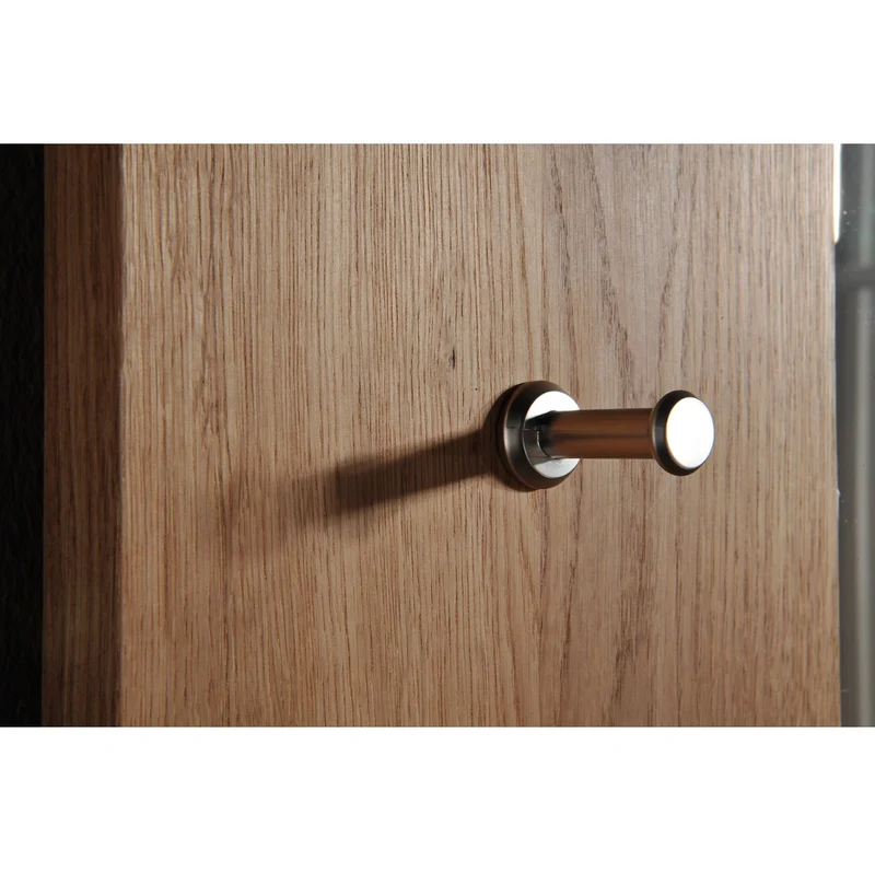 Garderobenset 4 tlg. Wildeiche massiv Woodline 4