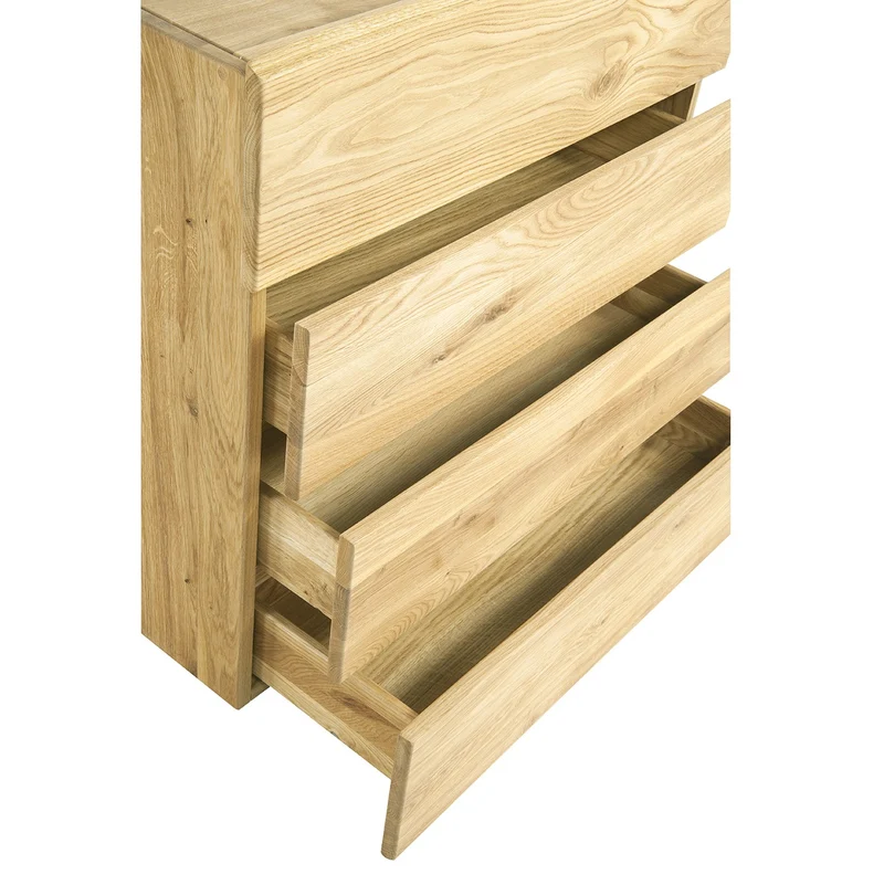 Garderobenset 4 tlg. Wildeiche massiv Woodline 4