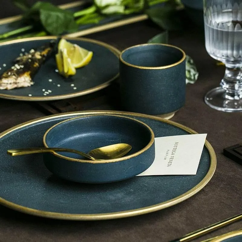 Cyllene Porcelain Dinner Set - Elegant Dining Tableware
