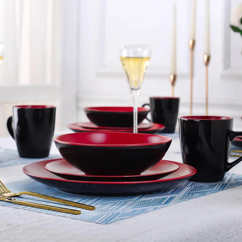 Jocasta Porcelain Dinner Set - Elegant Dining Tableware