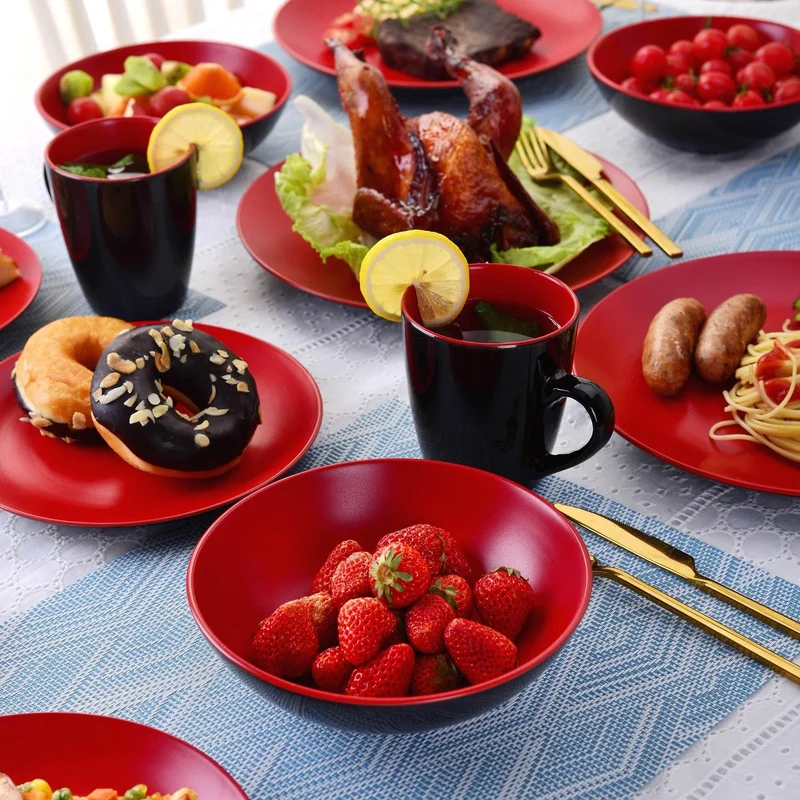 Jocasta Porcelain Dinner Set - Elegant Dining Tableware