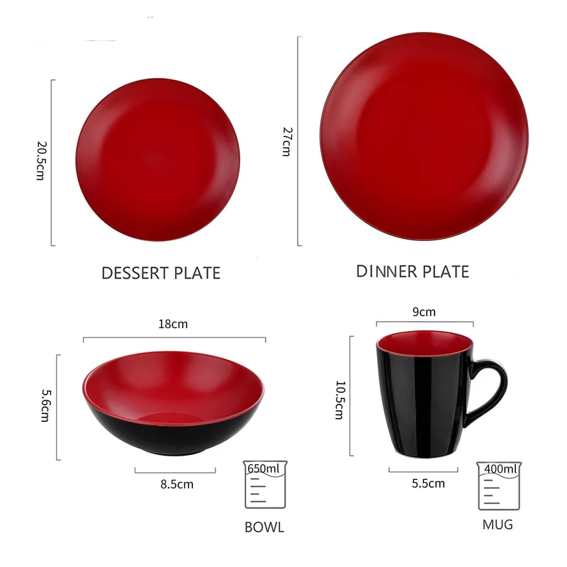 Jocasta Porcelain Dinner Set - Elegant Dining Tableware