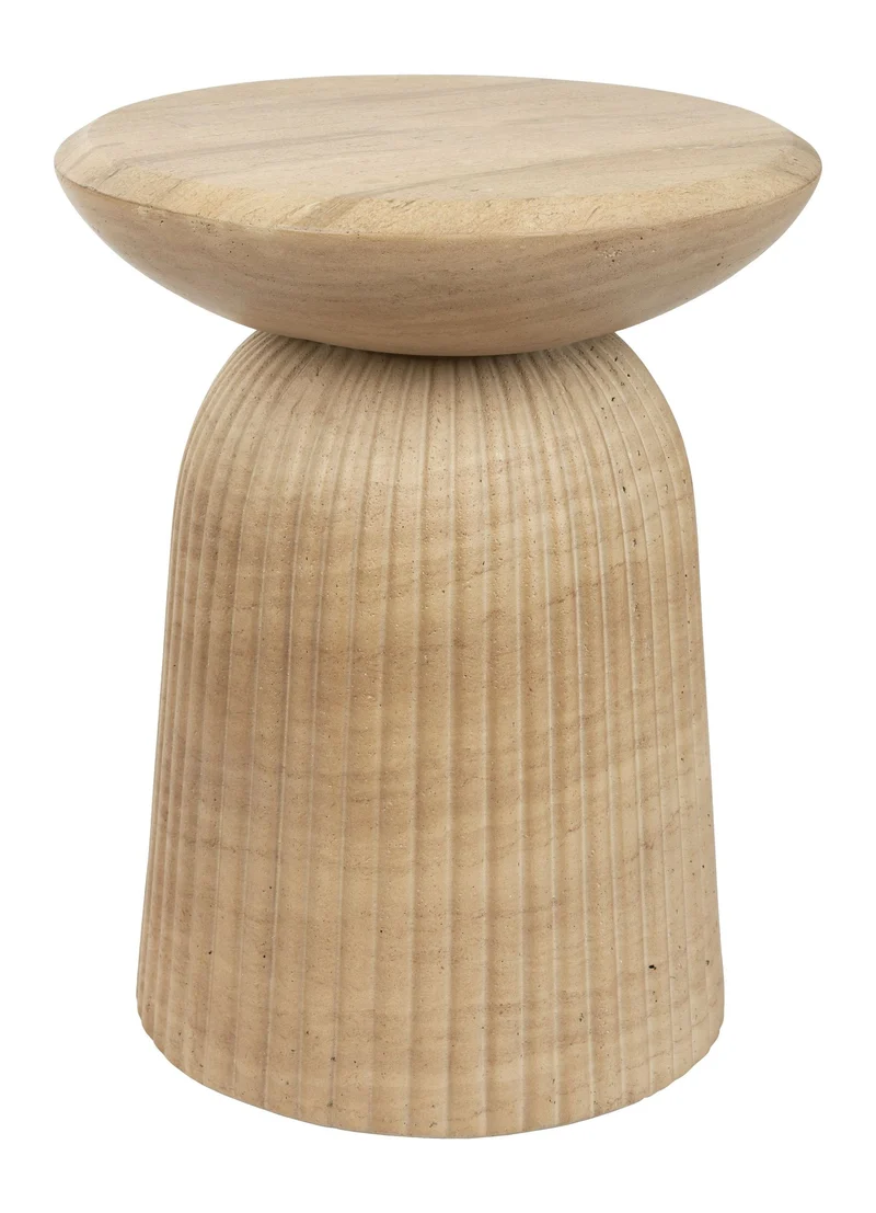 Hocker Brison von Dutchbone aus Beton mit Naturstein-Optik