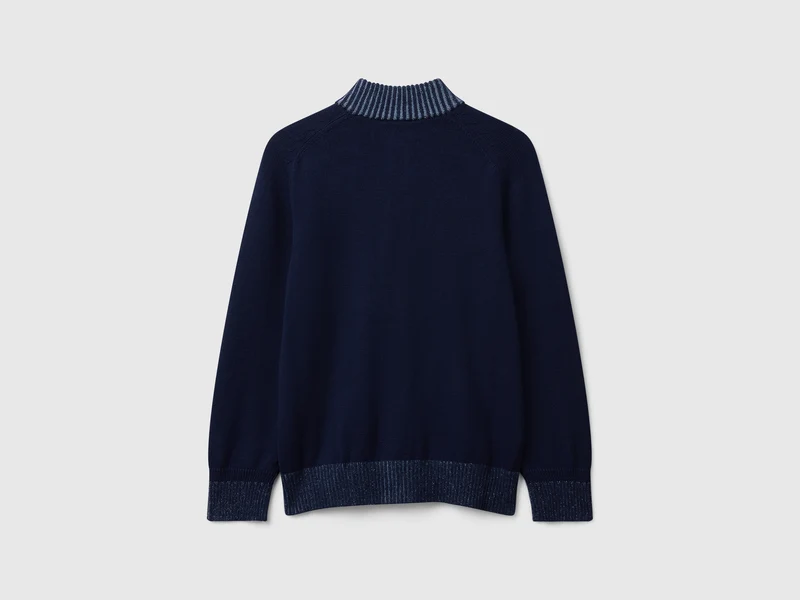Pullover mit Reißverschluss