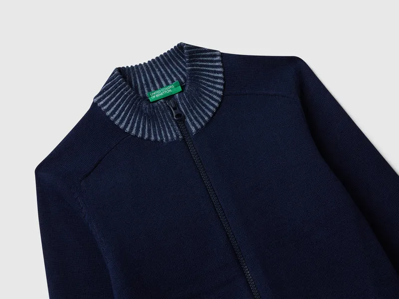 Pullover mit Reißverschluss