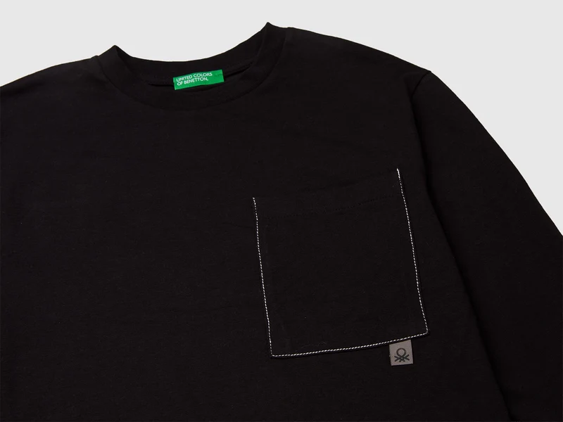 T-Shirt mit dickem Aufdruck