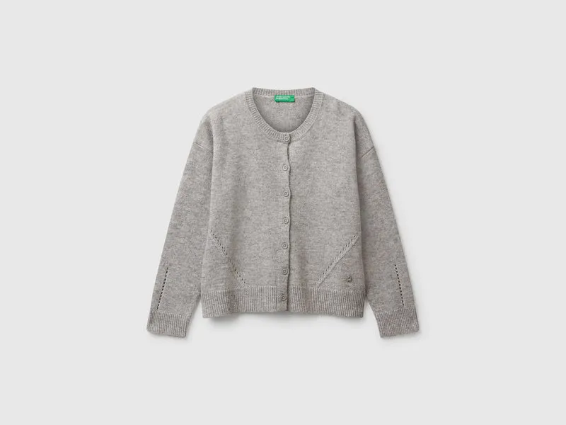 Strickjacke aus Viskosemischung