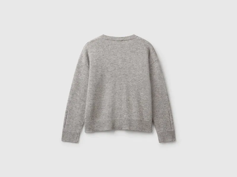 Strickjacke aus Viskosemischung