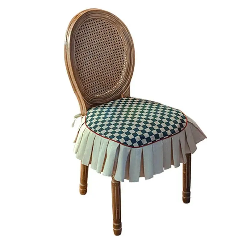 Vintage Dining Chair Slipcover - Accent Chair Protector for Events